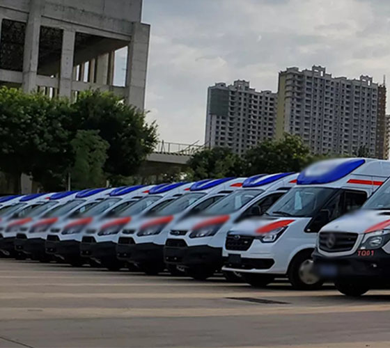 上林县服务车队展示